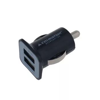 Szivargyújtós töltő - 2x USB, 3.1A, 12/24V