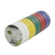 PVC szigetelőszalag - 0,13mmx15 mmx10 m - 5 szín - 10 db