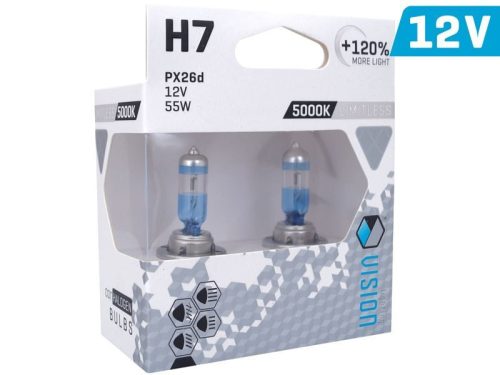 Vision Arctic White halógén izzó, H7, 12V, 55W, +120%, párban