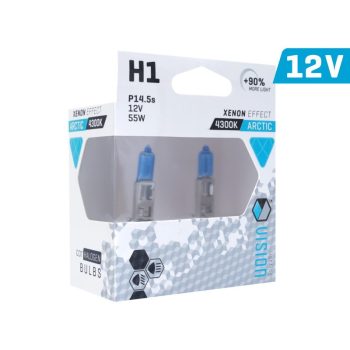  Vision Arctic White halógén izzó, H1, 12V, 55W, +90%, párban