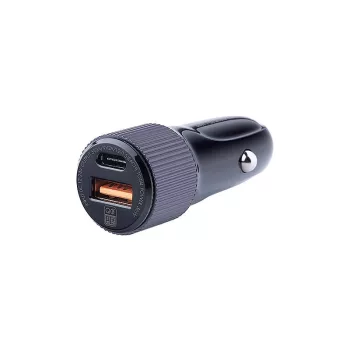 WAYME szivargyújtós töltő - 12/24V, 36W USB-C PD + QC3.0
