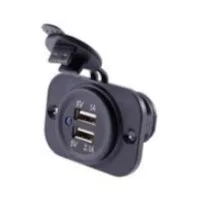 Beépített töltő 2x USB 3.1A - 12/24V