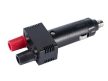 Szivargyújtó dugó gyorscsatlakozóval - 12/24V