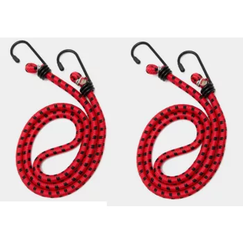 2db-os gumipók - 80 cm, acélkampós