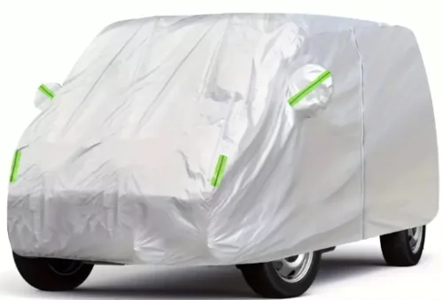 3 rétegű kisbusz ponyva - cipzározható - 580x200x170cm