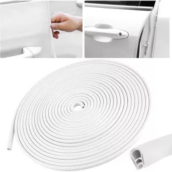 Ajtóvédő gumicsík, 5méter - fehér színben