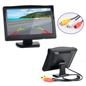 5 colos autós monitor - 12V
