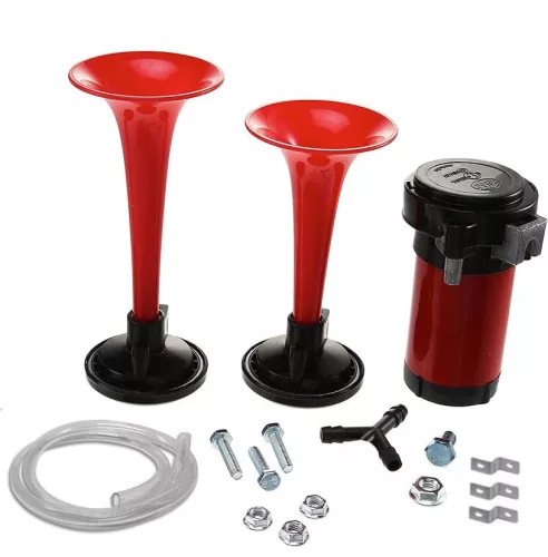 Autós kompresszoros légkürt - 12V