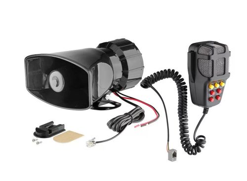 7 szólamú mikrofonos sziréna