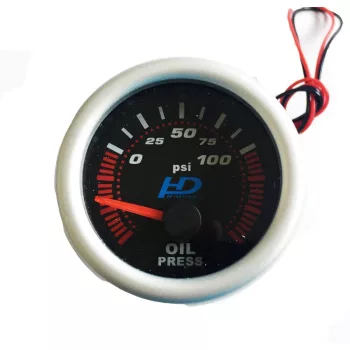 Olajnyomás mérő fekete számlap - OR-LED7704BK