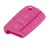 VW gumi autókulcs tok - pink -W14475P