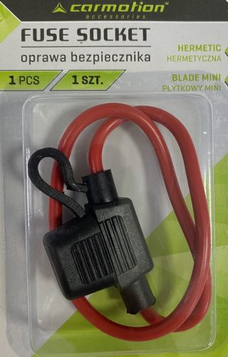 Mini lengő biztosíték tartó