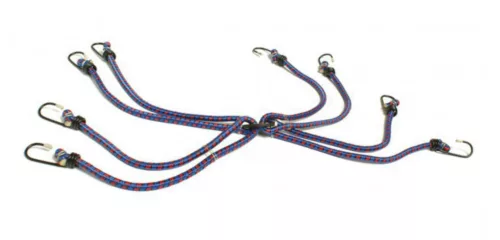 Gumipók, acél kampós - 60cm - 4db - FA-BSTRAP-01