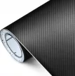Karosszéria fólia karbon mintával - fekete - 35x50cm