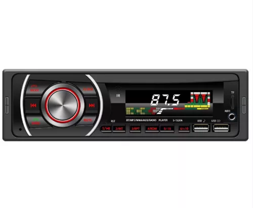 12V Bluetooth-os autós fejegység - MP3 Lejátszás, USB és TF Kártya Támogatás