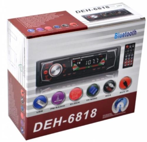 Bluetooth-os autórádió fejegység - HF-BG6818