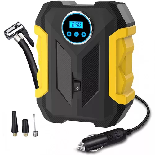 Digitális szivargyújtós kompresszor 12V