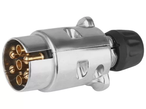 Utánfutó vonóhorog csatlakozó - 7Pin - alumínium - 12V