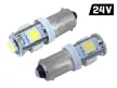 SMD-CM58930 BA9 LED izzó - 24V