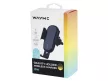 WAYME tapadókorongos tartó 15W-os vezeték nélküli töltővel - fekete