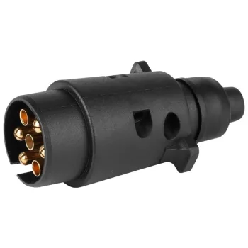 Utánfutó vonóhorog csatlakozó - 7pin - 12/24V