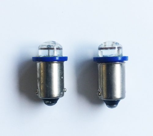 LED izzó BA9S kék - CSL-2000-4BL - párban
