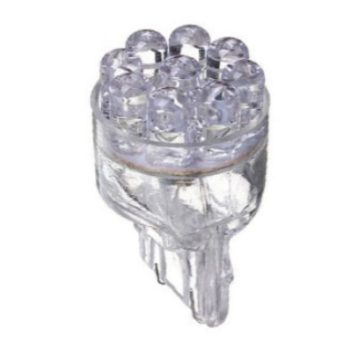 T20 21/5W sárga színű index LED izzó - párban