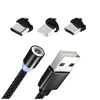 Mágneses usb töltőkábel - Micro USB/Type-C/Lightning