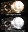Halogén izzó H11 foglalatú hideg fehér - SUPER WHITE H11SB 55W - párban