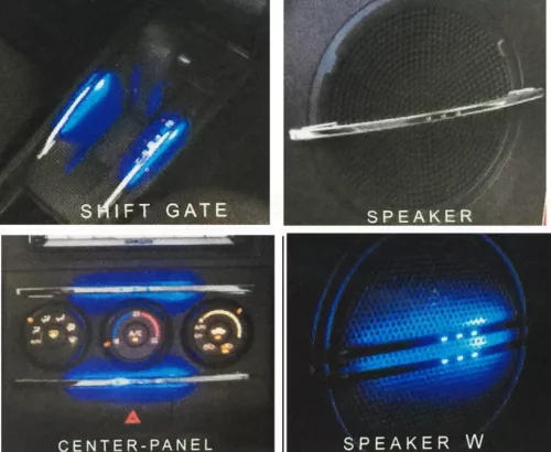 LED HiFi dekoráció