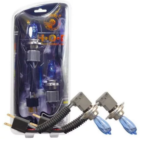 HOD halogén izzó emelt fényerővel - HB3/9005 12V - fehér - párban