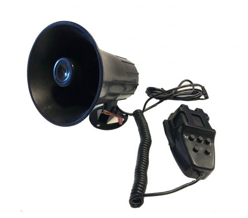 5 szólamú mikrofonos sziréna 12V/30W - SZI-HS78003-5