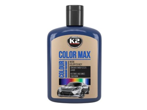 Color max fényes viasz - 200 ml,  sötétkék