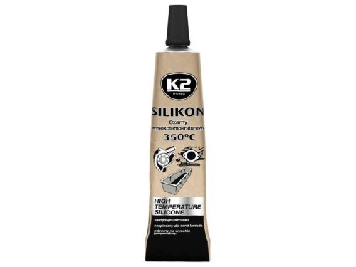 Tömítő paszta - fekete - szilikon, 21 G