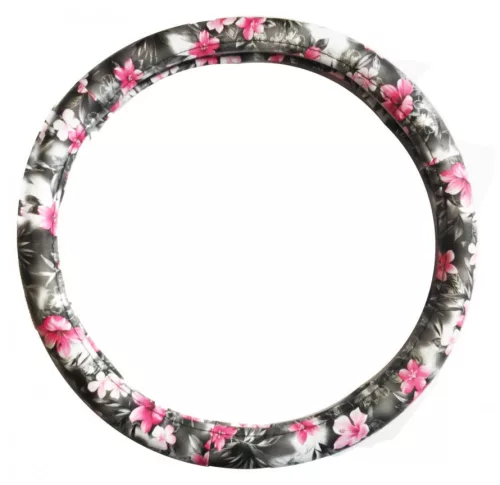 Univerzális rózsa mintájú kormányvédő - 36-38cm -KV-TH38154