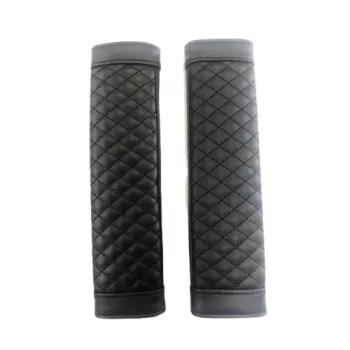 Övpárna bőrhatású, fekete