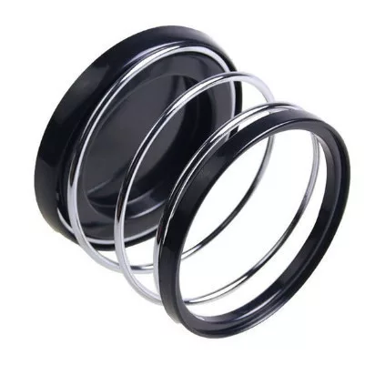 Rugós pohártartó, univerzális - fekete