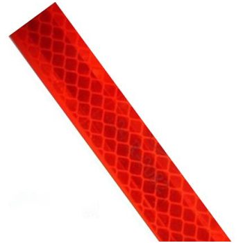 Fényvisszaverő csík piros - M-3C-R - 10db