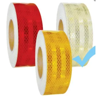 Fényvisszaverő szalag 45m fehér