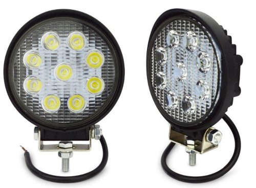 Ledes munkalámpa - "E" jel IP67 - 10-30V - ML-LW-5027B