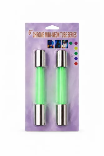 12V-os neon cső - zöld - párban - NE09GR/6