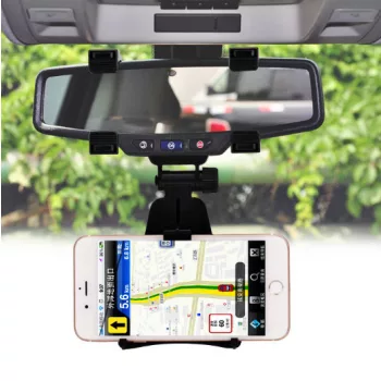 Visszapillantó tükörre rögzíthető autós tartó