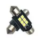Canbus SMD- SJ-3030-3-36MM Sofita LED izzó - 12/24V - fehér - párban