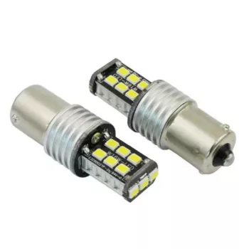 CANBUS SMD-W16W 15SMD BA15s LED izzó - párban - 21W/71715