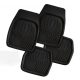 4 részes autós gumiszőnyeg szett univerzális fekete