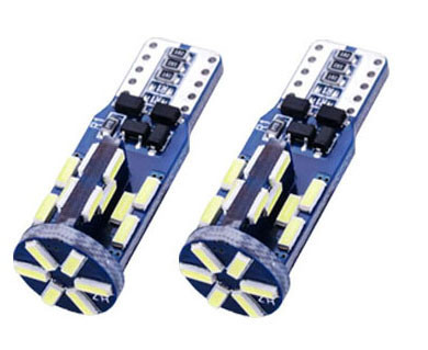 Canbus T10-30SMD fehér LED izzó - 12/24V - párban