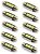 CANBUS 3SMD LED LA513C-36CS Szofita, hűtőbordás - 10db