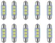 CANBUS 3SMD LED SMD-CD39mm-3SMD Szofita izzó - 10db