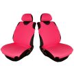 Trikó üléshuzat fejtámla huzatokkal, hagyományos, pink - párban