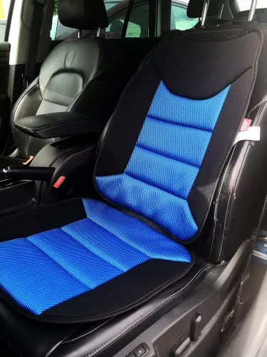 Ülésvédő 1db-os szellőző - kék-fekete